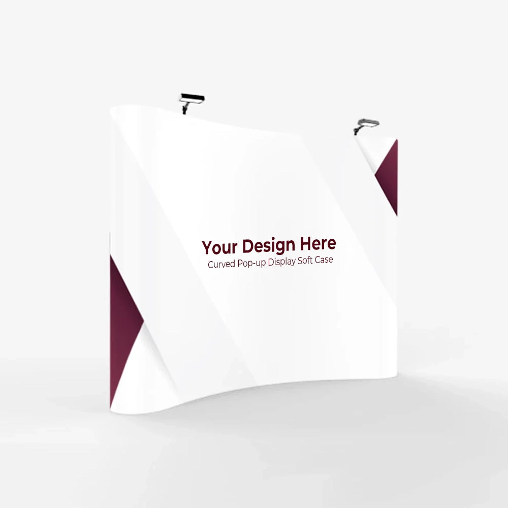 Curved Pop-up Display Soft Case - Designing and Printing in UAE Marketplace