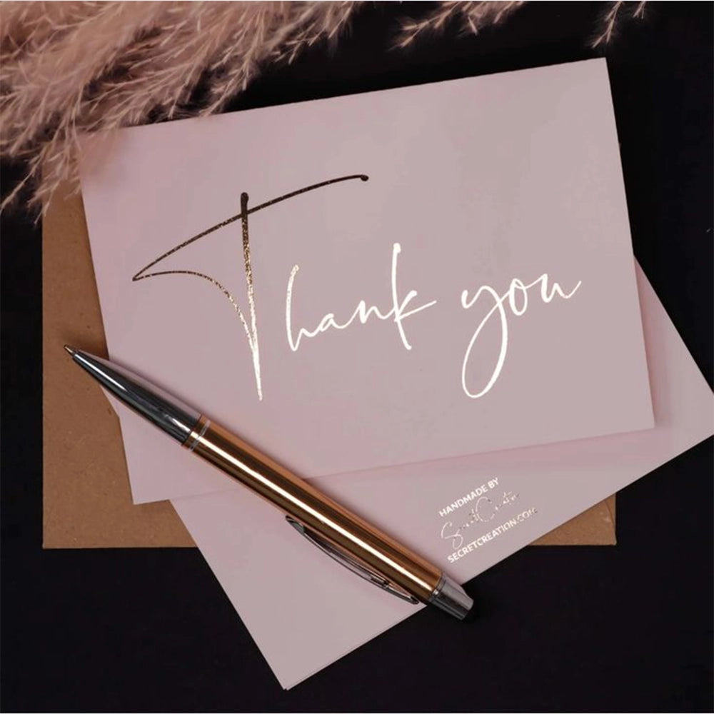 Buy CUSTOM THANK YOU CARDS from Half Price Print in UAE
