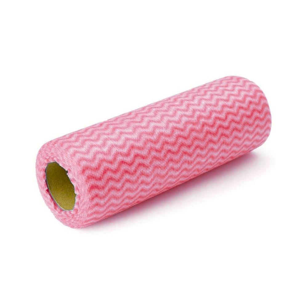 Buy DISPOSABLE J-CLOTH 30 X 33 CM | 50 SHEETS | RED from Kaddah Cleaning Equipment in UAE