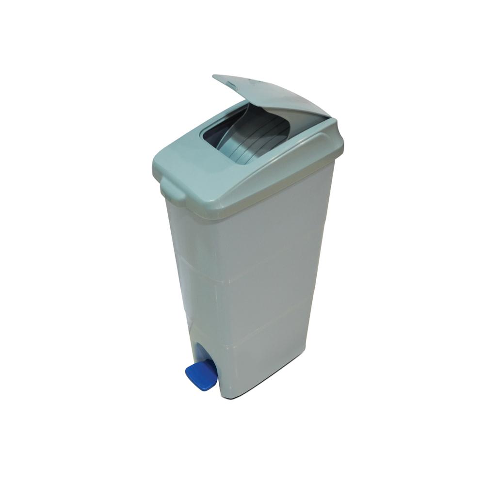Buy DOUBLE GLASS FEMININE HYGIENE BIN | 18LTR from Kaddah Cleaning Equipment in UAE