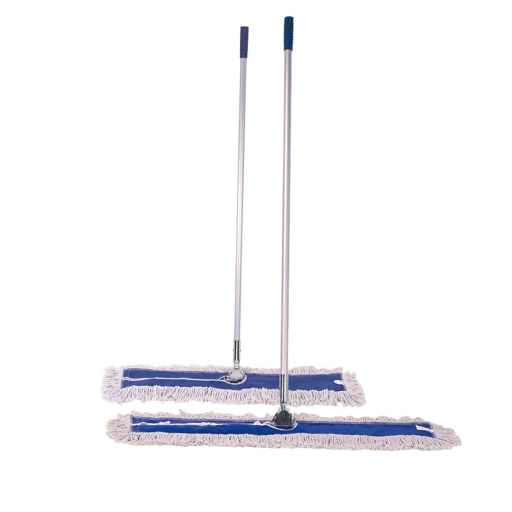 Buy DUST CONTROL MOP WHITE 60 CM | WITH ALUMINUM HANDLE 140 CM from Kaddah Cleaning Equipment in UAE