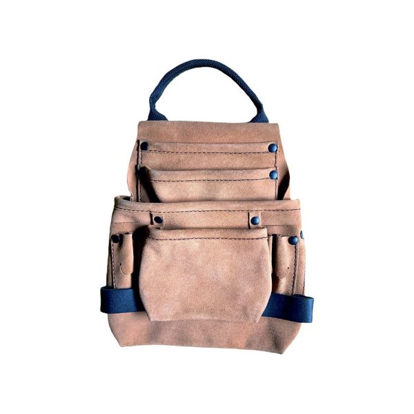 Buy ELECTRICIAN POUCH SPLIT LEATHER WITH HANDLE from The Global Merchants in India