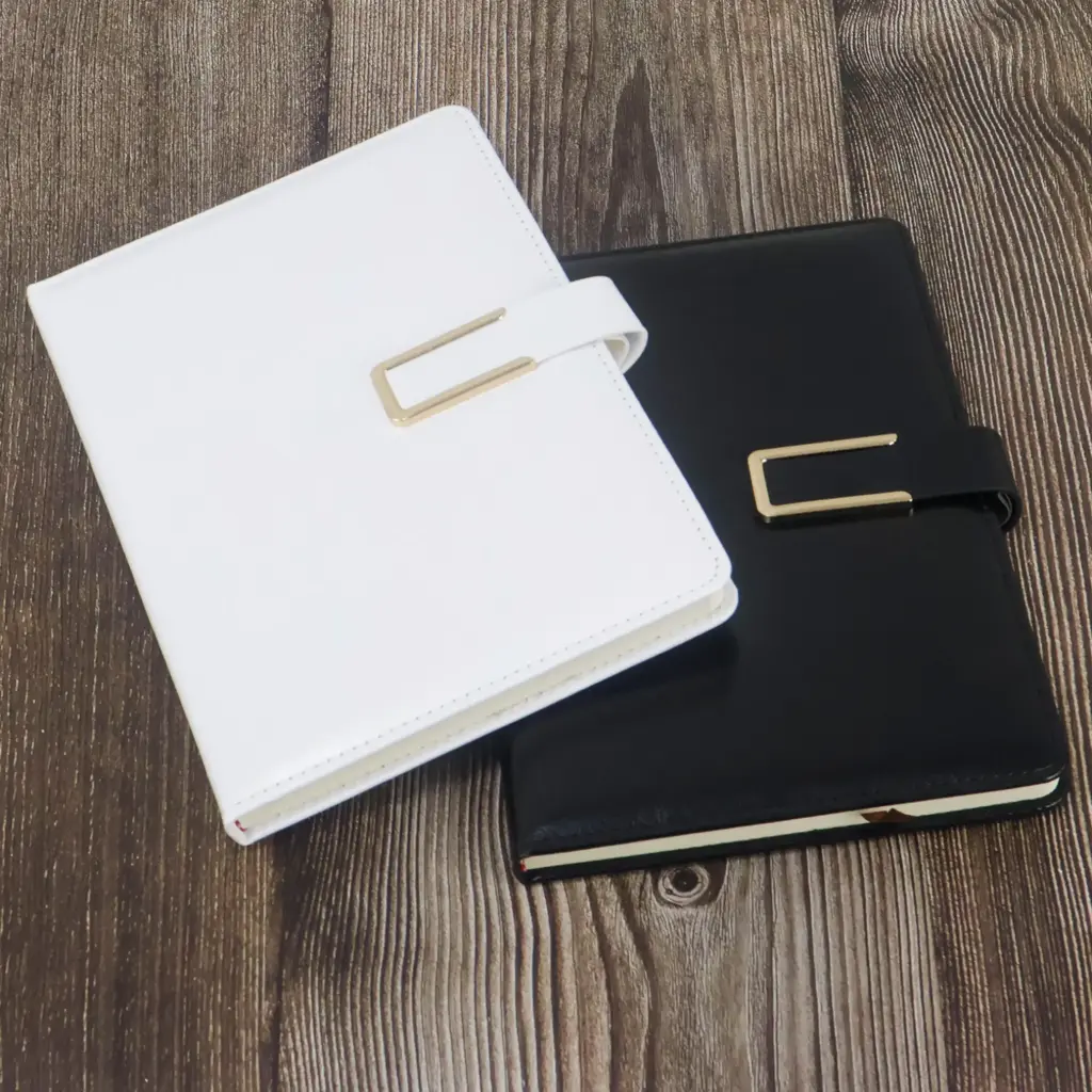 Buy ELEGANT A5 GLOSSY LEATHER NOTEBOOK from Concept Plus Trading in UAE