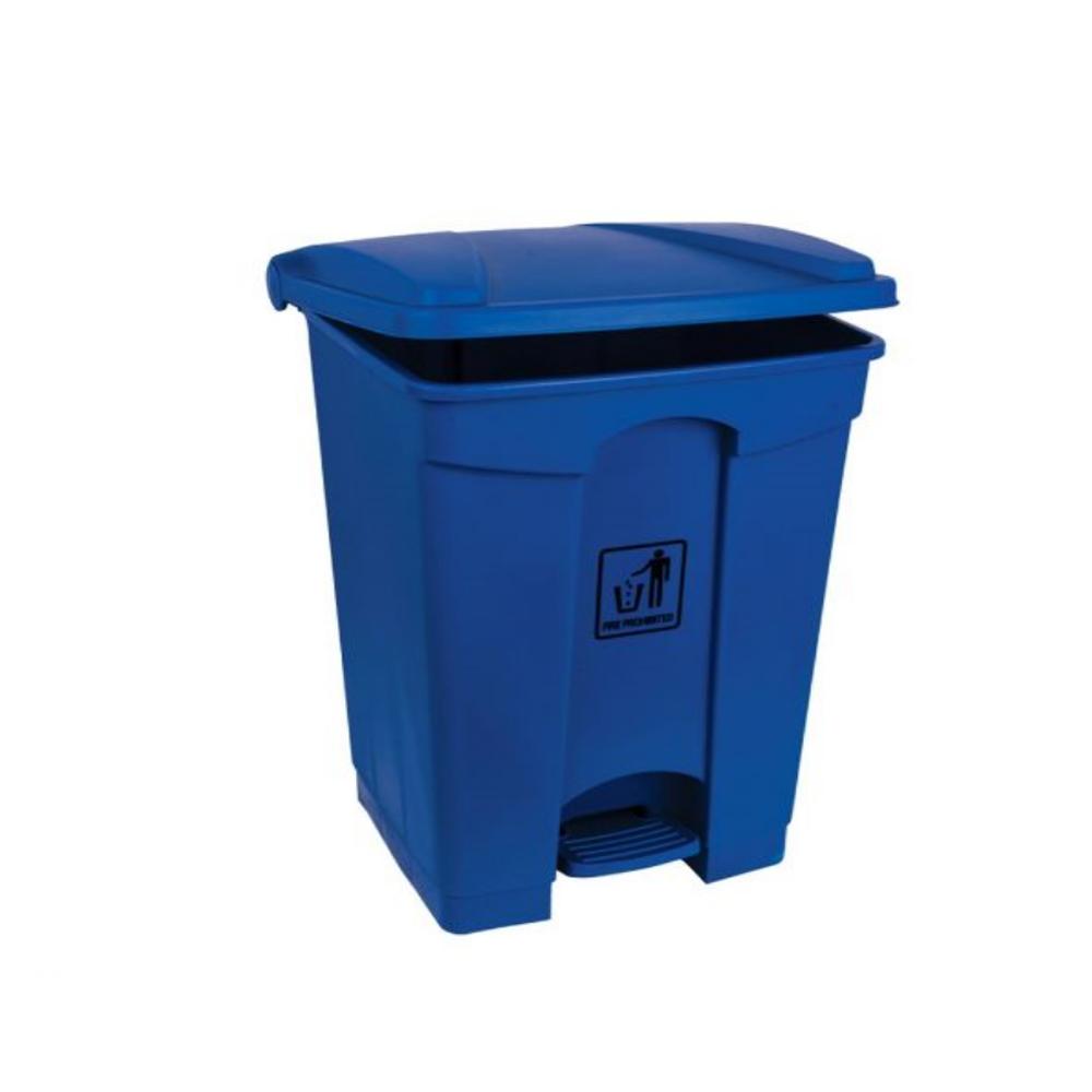 Buy GARBAGE BIN | 45LTR | BLUE from Kaddah Cleaning Equipment in UAE