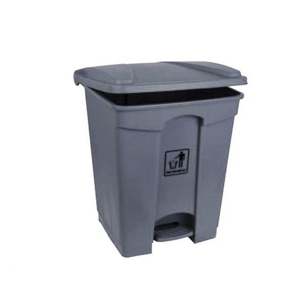 Buy GARBAGE BIN | 45LTR | GRAY from Kaddah Cleaning Equipment in UAE