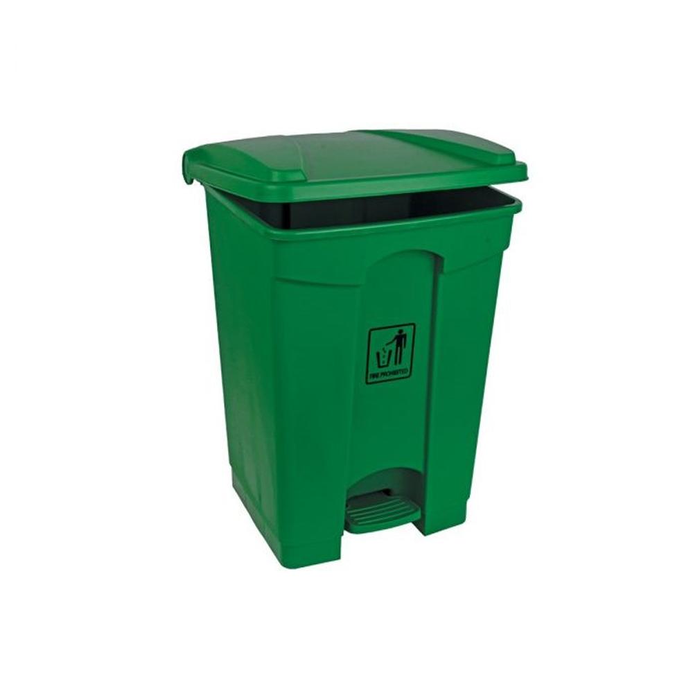 Buy GARBAGE BIN | 45LTR | GREEN from Kaddah Cleaning Equipment in UAE