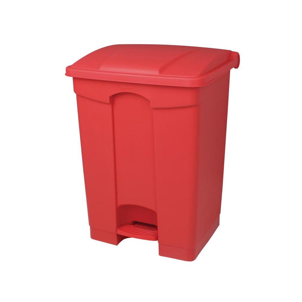 Buy GARBAGE BIN | 68LTR | RED from Kaddah Cleaning Equipment in UAE