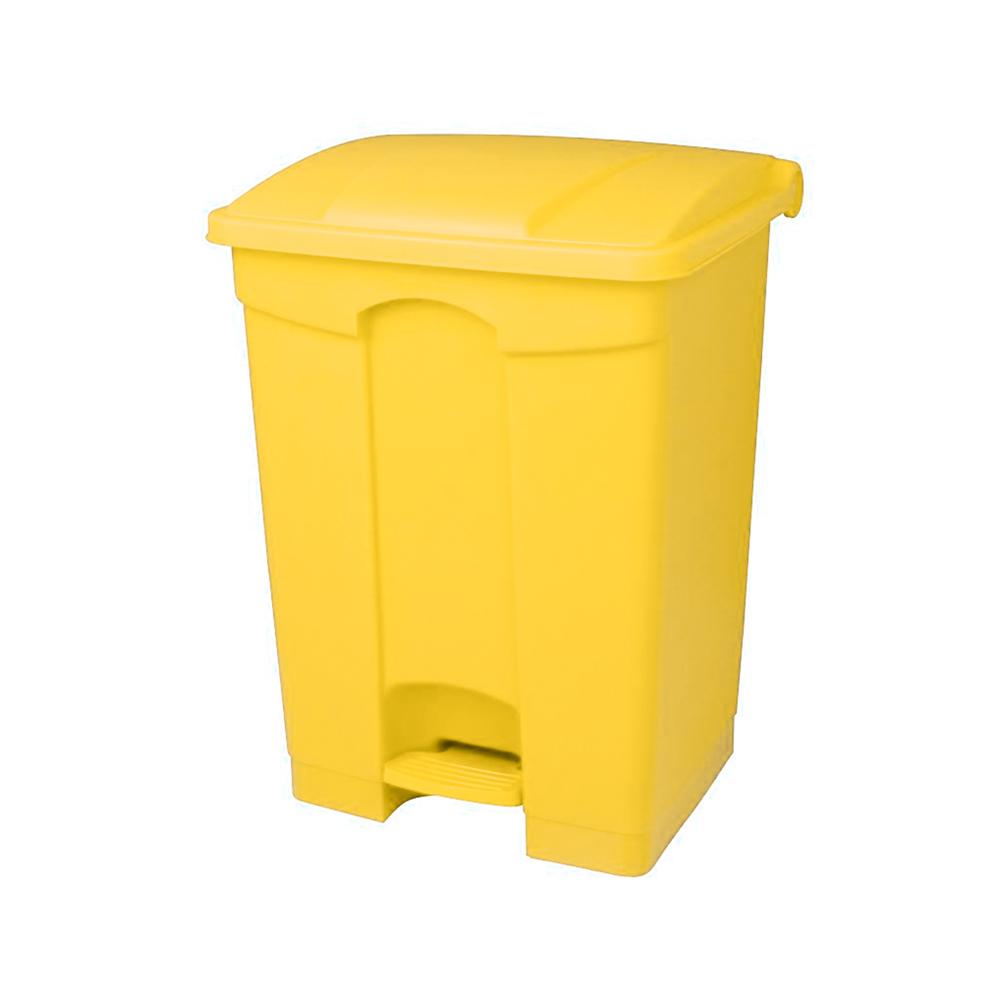 Buy GARBAGE BIN | 68LTR | YELLOW from Kaddah Cleaning Equipment in UAE