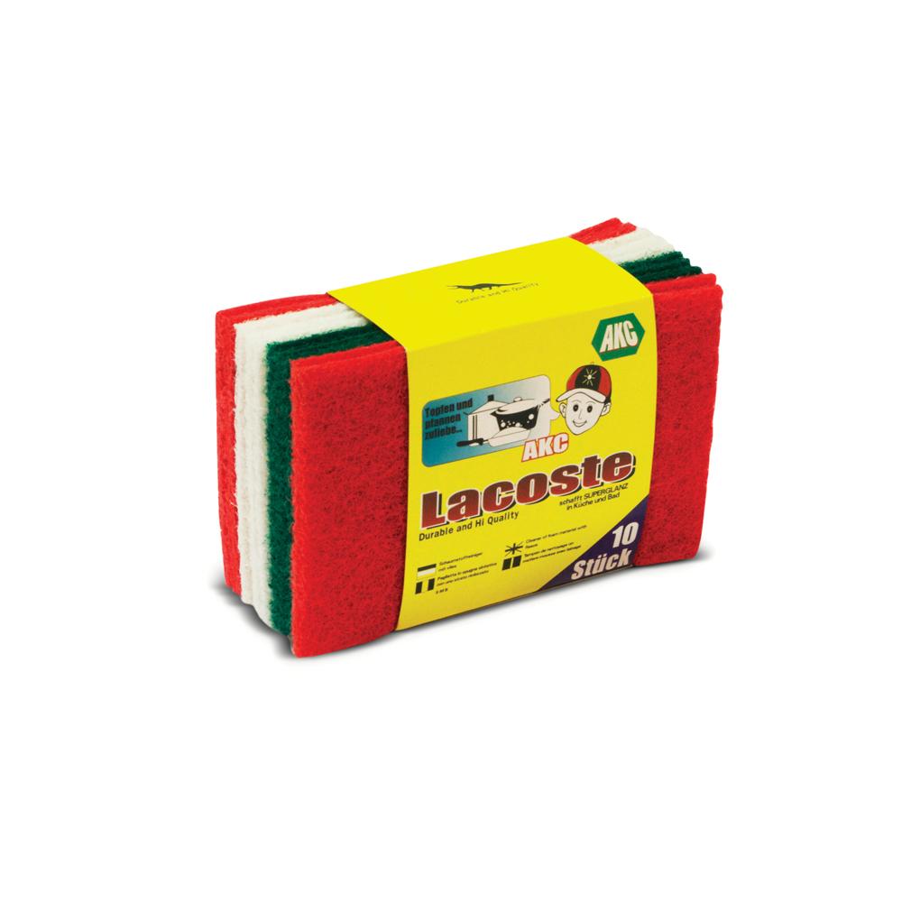 Buy GREEN & MIXED SCOURING PADS | 15 X 10 CM from Kaddah Cleaning Equipment in UAE
