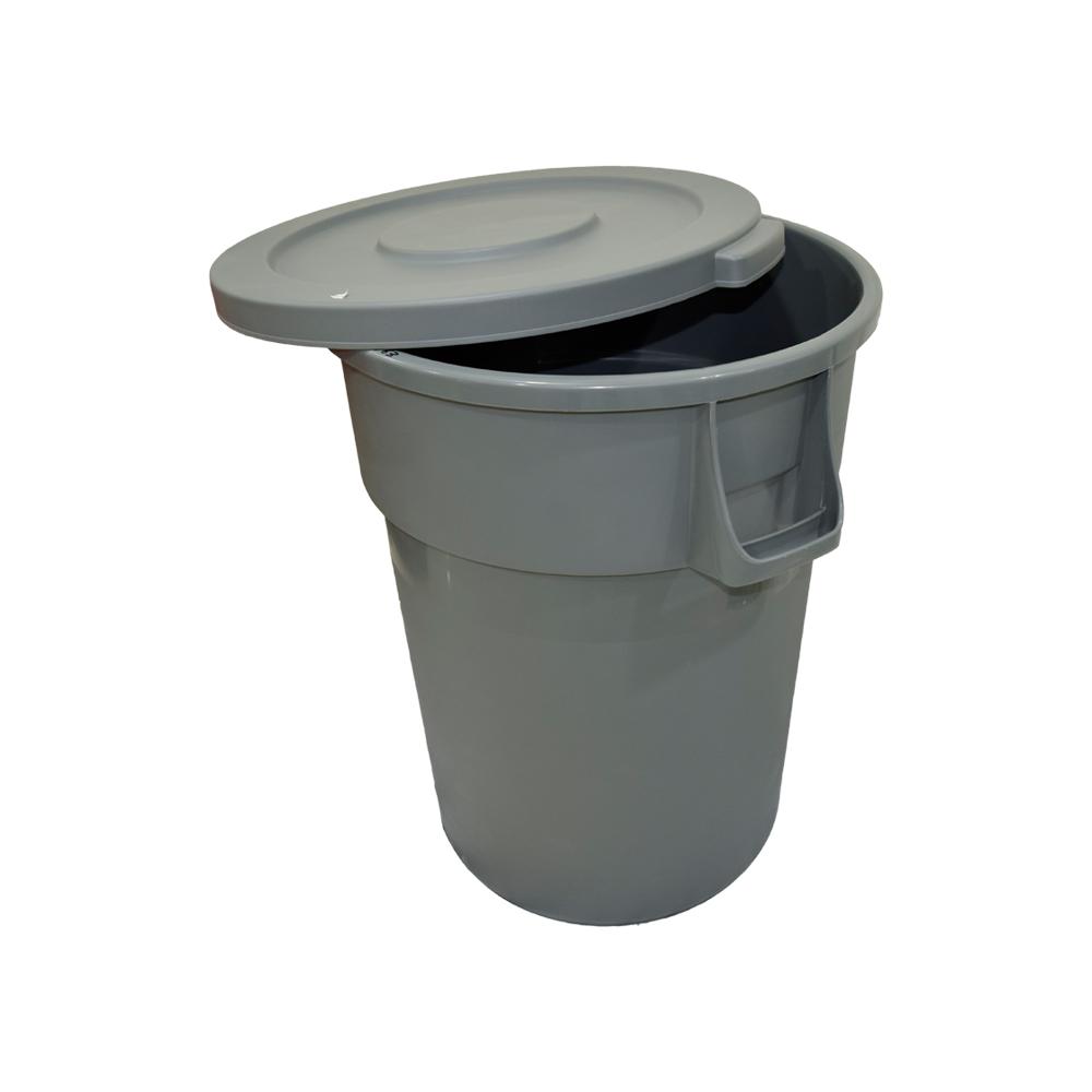 Buy HEAVY-DUTY CIRCULAR GARBAGE BIN | 120LTR from Kaddah Cleaning Equipment in UAE