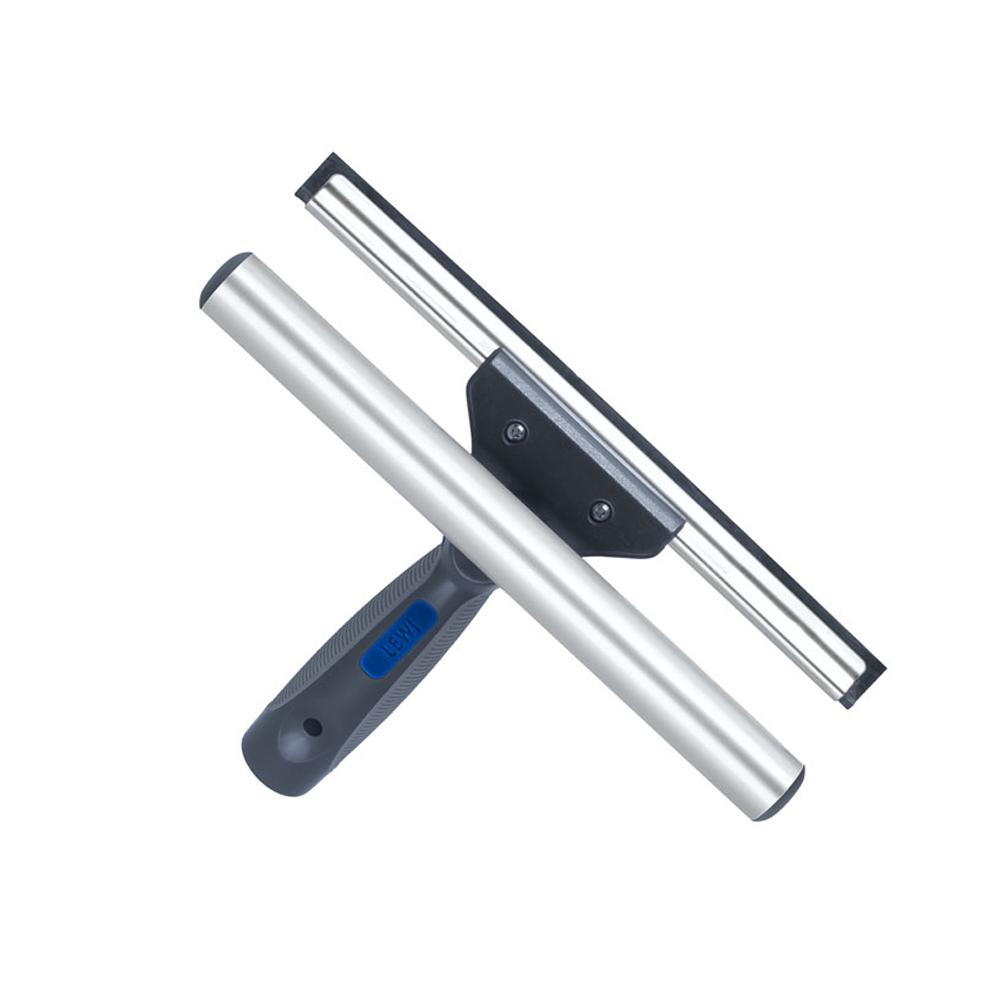 Buy HEAVY DUTY STAINLESS STEEL GLASS WIPER WITH APPLICATOR 35 CM from Kaddah Cleaning Equipment in UAE