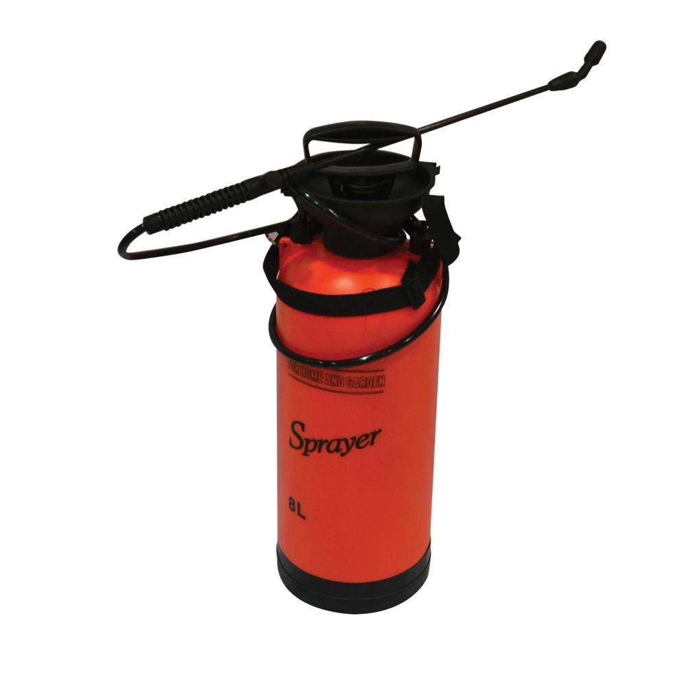 Buy INDUSTRIAL PRESSURE SPRAY BOTTLE | ORANGE | 8 LTR from Kaddah Cleaning Equipment in UAE
