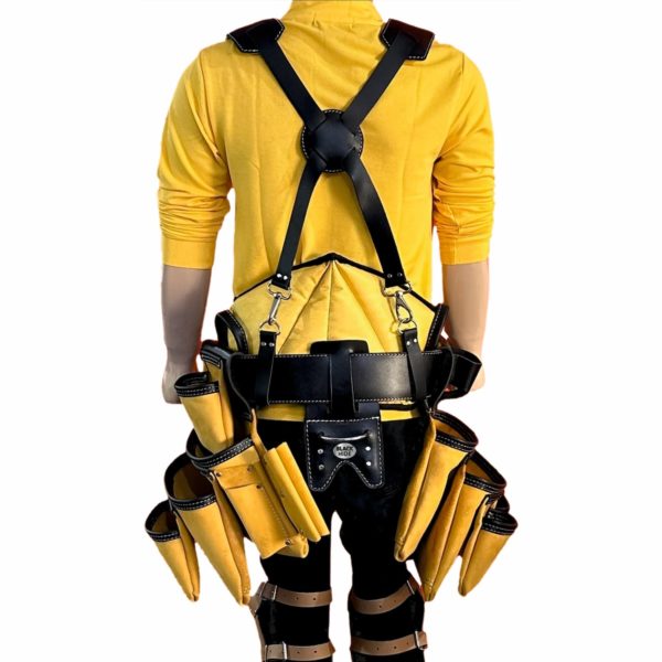Buy LEATHER SUSPENDER TOOL BELT – HEAVY DUTY from The Global Merchants in India