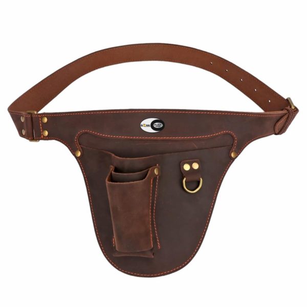 Buy LEATHER TOOLS HOLSTER / WAIST POUCH BAG WITH 3 POCKETS from The Global Merchants in India