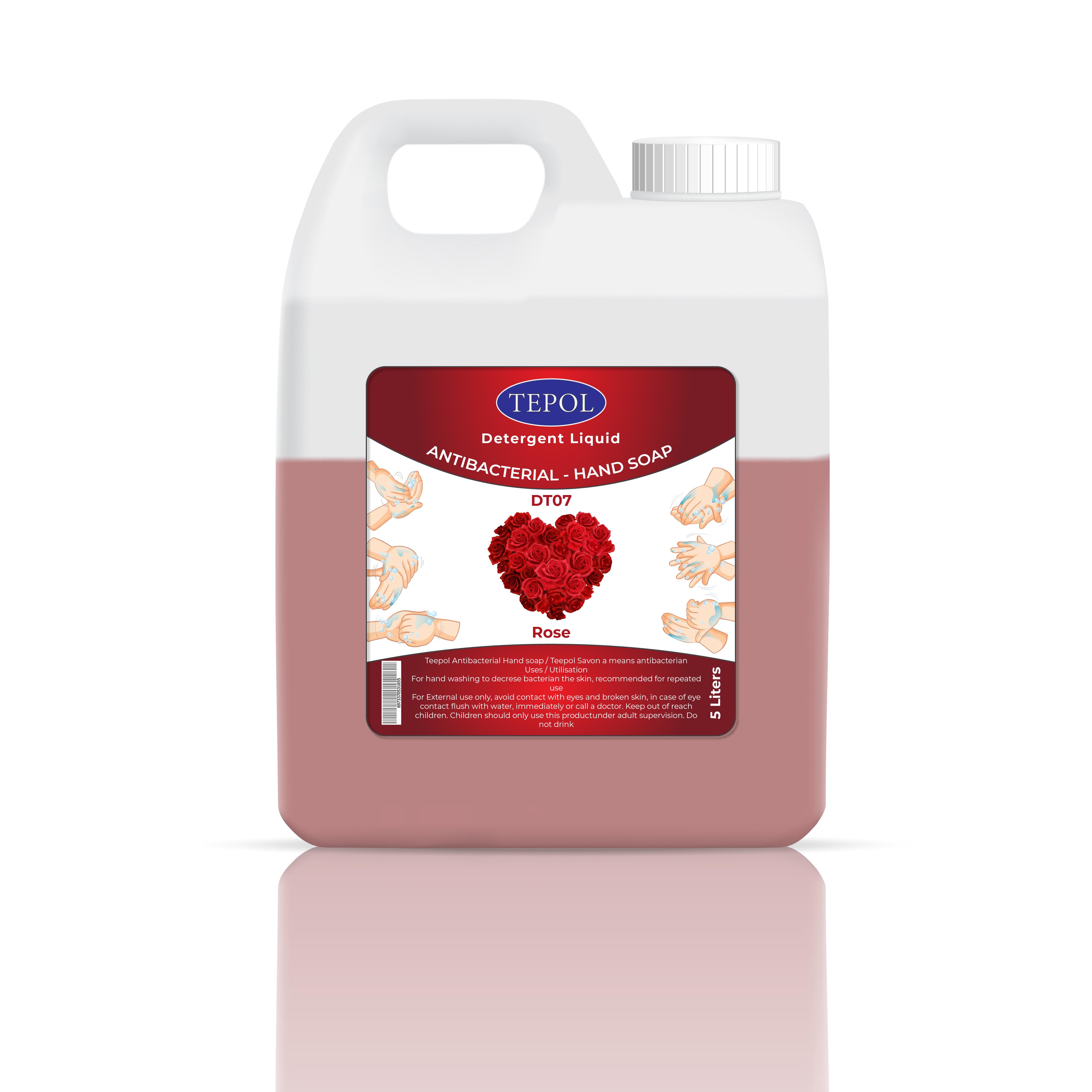 Liquid Hand Soap Rose 5 LTR - Chemicals in UAE Marketplace