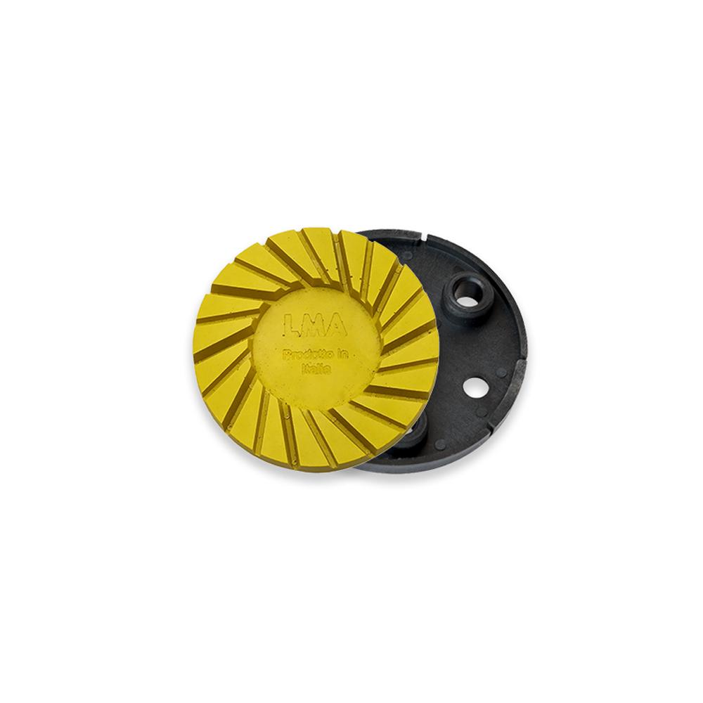 LMA Diamond Resinbond  Disc for Polishing Yellow - Cleaning in UAE Marketplace