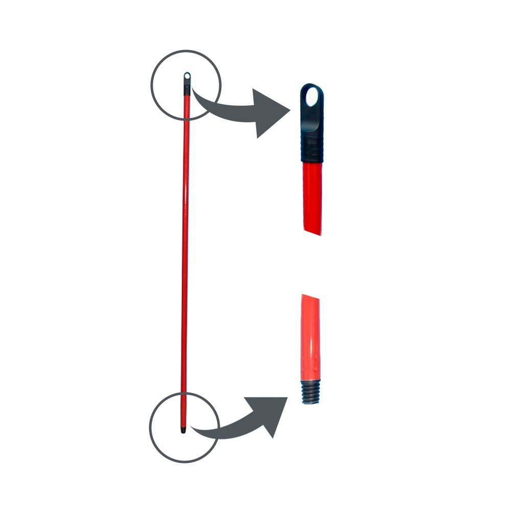 Buy METAL HANDLE | SCREW-THREAD | 130 CM from Kaddah Cleaning Equipment in UAE