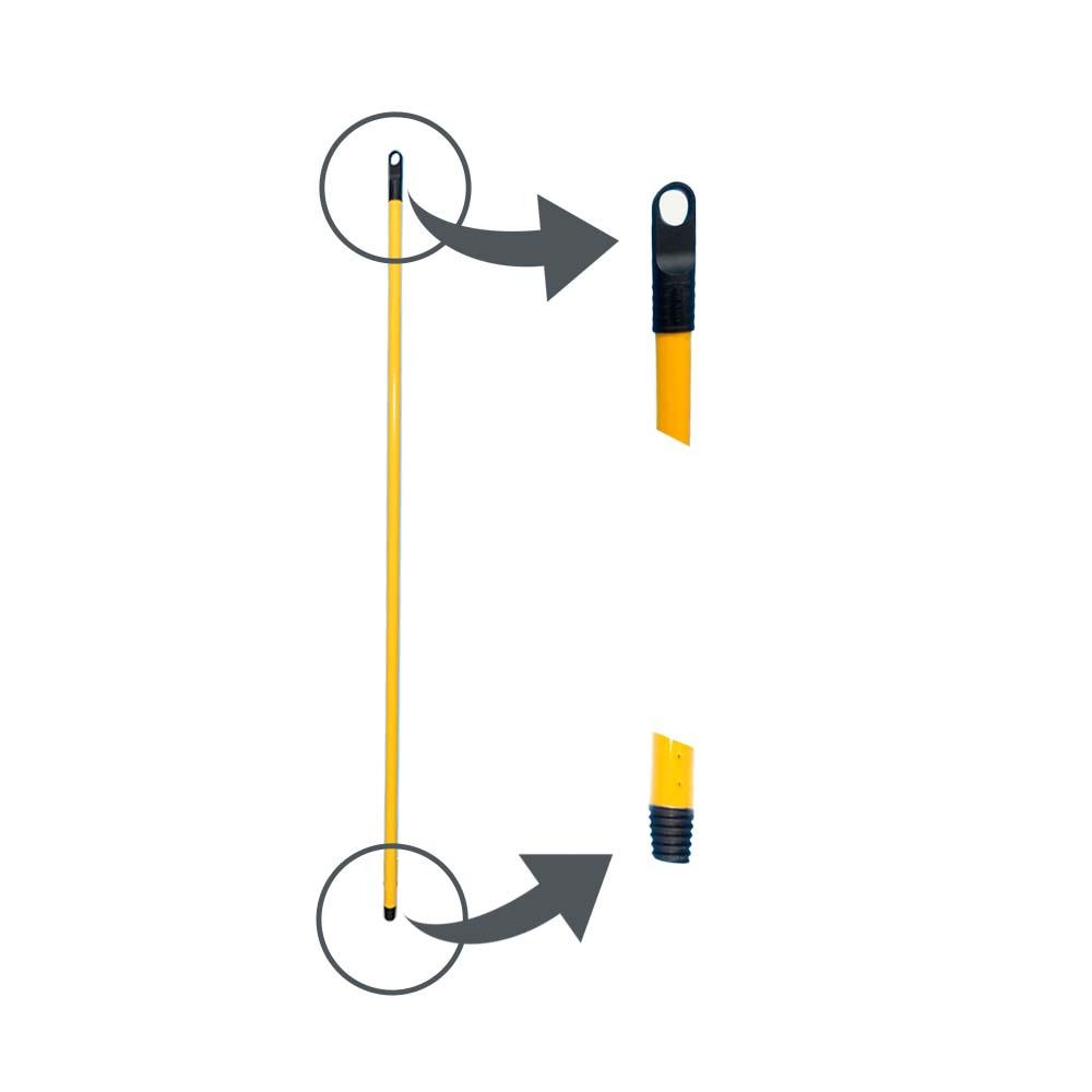 Buy METAL HANDLE | SCREW-THREAD | 130 CM from Kaddah Cleaning Equipment in UAE