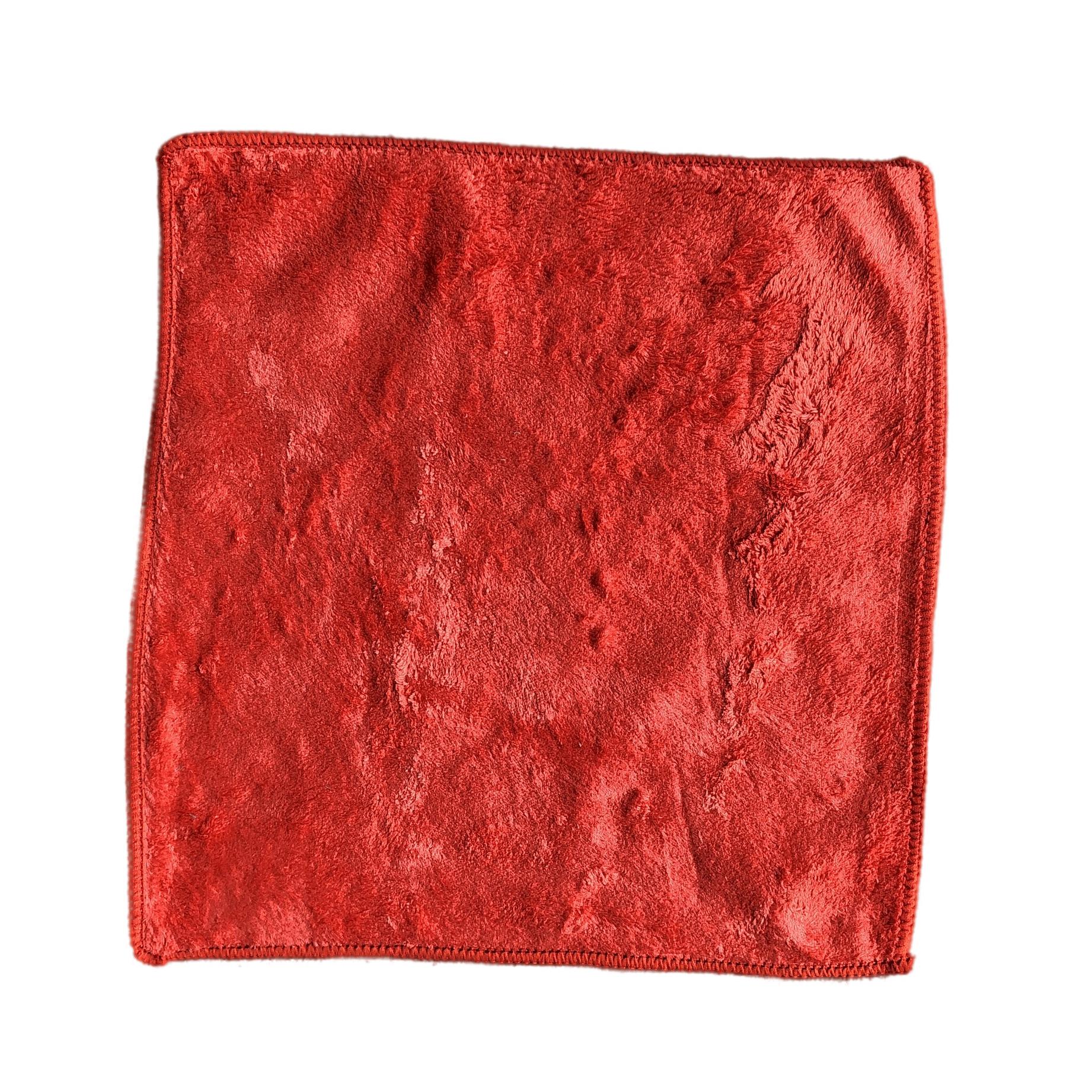 Buy MICROFIBER CORAL TOWEL 30 X 30 CM from Kaddah Cleaning Equipment in UAE