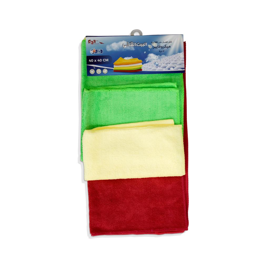 Buy MICROFIBER TOWEL 40 X 40 CM from Kaddah Cleaning Equipment in UAE