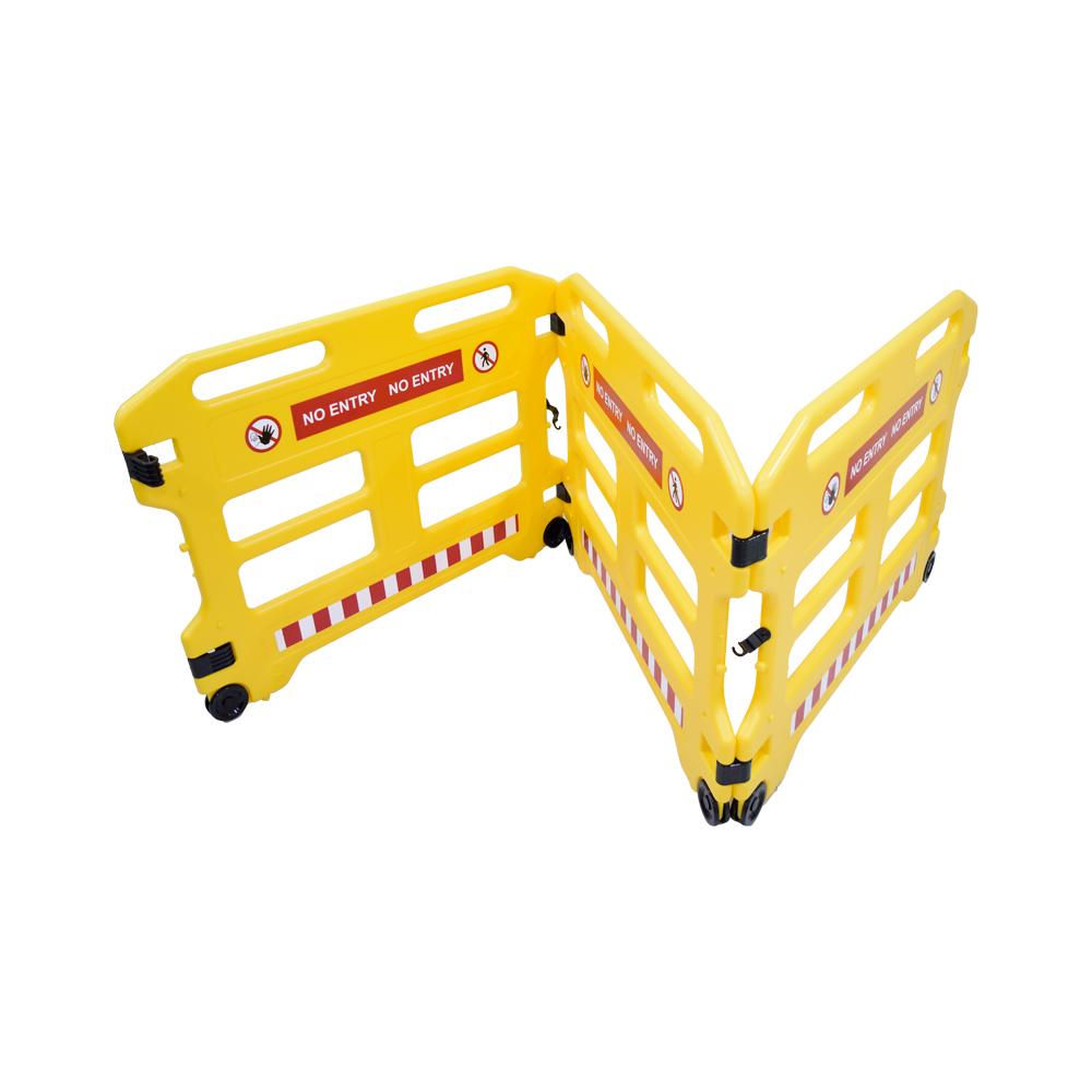 Buy MOBILE PLASTIC BARRIER | 300 CM from Kaddah Cleaning Equipment in UAE