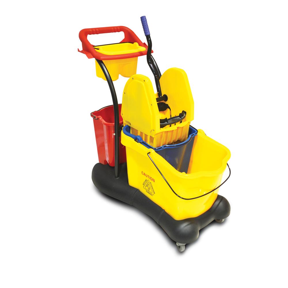 Buy MOP BUCKET WITH DELUXE WRINGER | 40LTR from Kaddah Cleaning Equipment in UAE