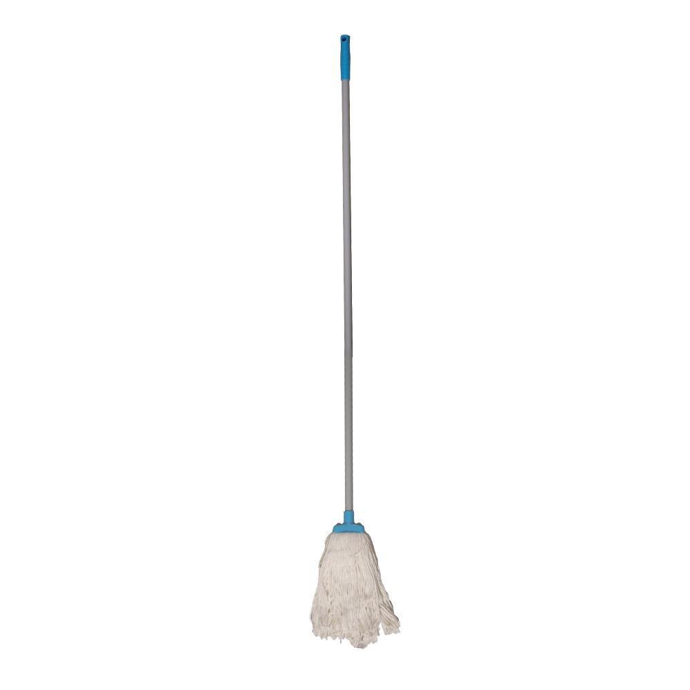 Buy MOP HEAD WITH PLASTIC HOLDER & PAINTED IRON HANDLE 300 G from Kaddah Cleaning Equipment in UAE