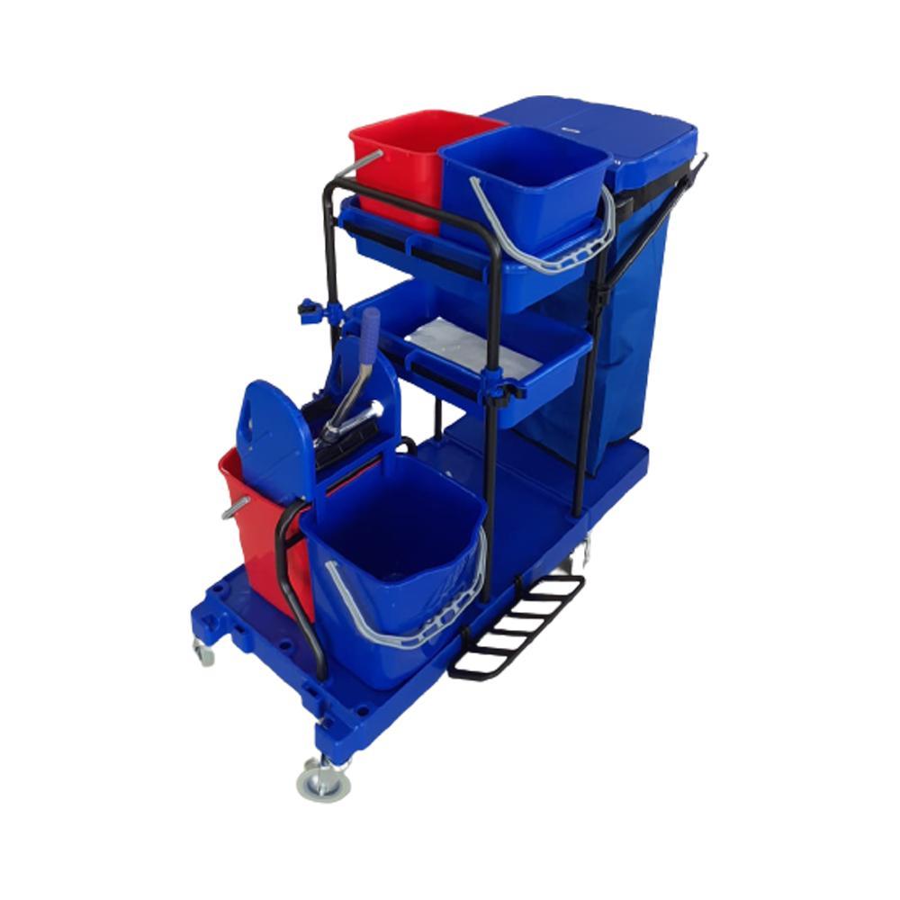Buy MULTI-FUNCTION JANITOR CART from Kaddah Cleaning Equipment in UAE