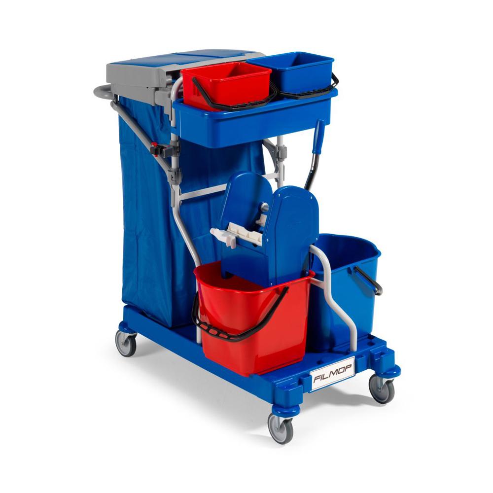 Buy MULTI PURPOSE SERVICE TROLLEY from Kaddah Cleaning Equipment in UAE