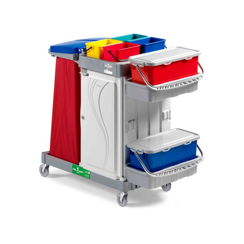 Buy MULTIFUNCTION SERVICE TROLLEY from Kaddah Cleaning Equipment in UAE