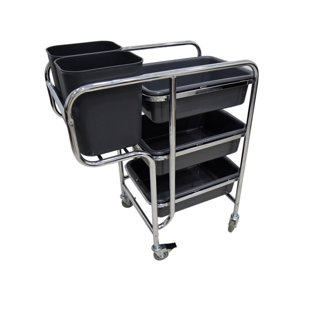Buy MULTIFUNCTIONAL RESTAURANT SERVICE CART from Kaddah Cleaning Equipment in UAE