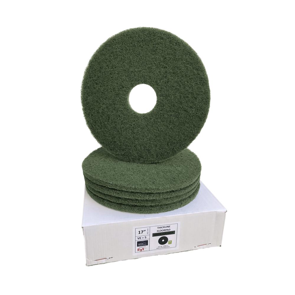 Netherlands GREEN Floor Pads 17 inches - Cleaning in UAE Marketplace