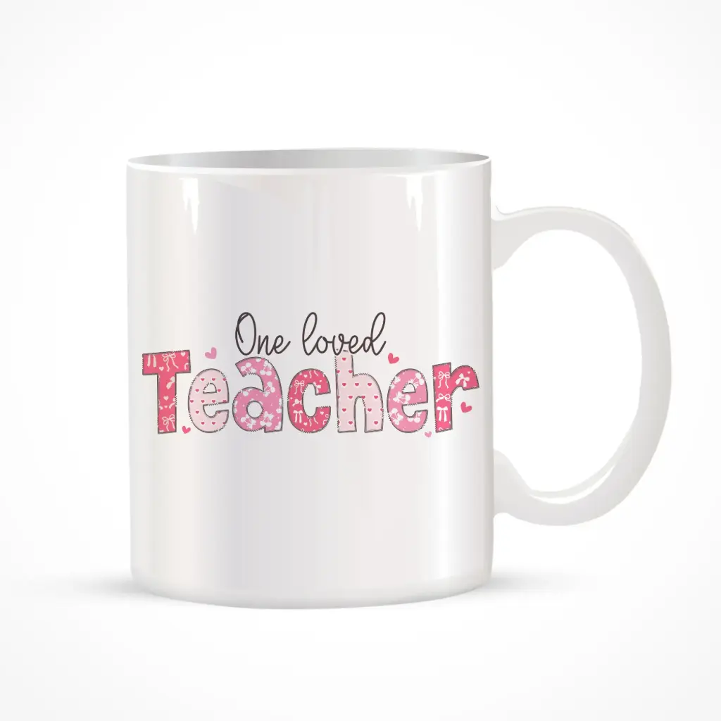 Buy ONE LOVED TEACHER MUG from Concept Plus Trading in UAE