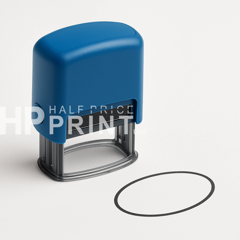 Oval Shaped Stamp - Designing and Printing in UAE Marketplace