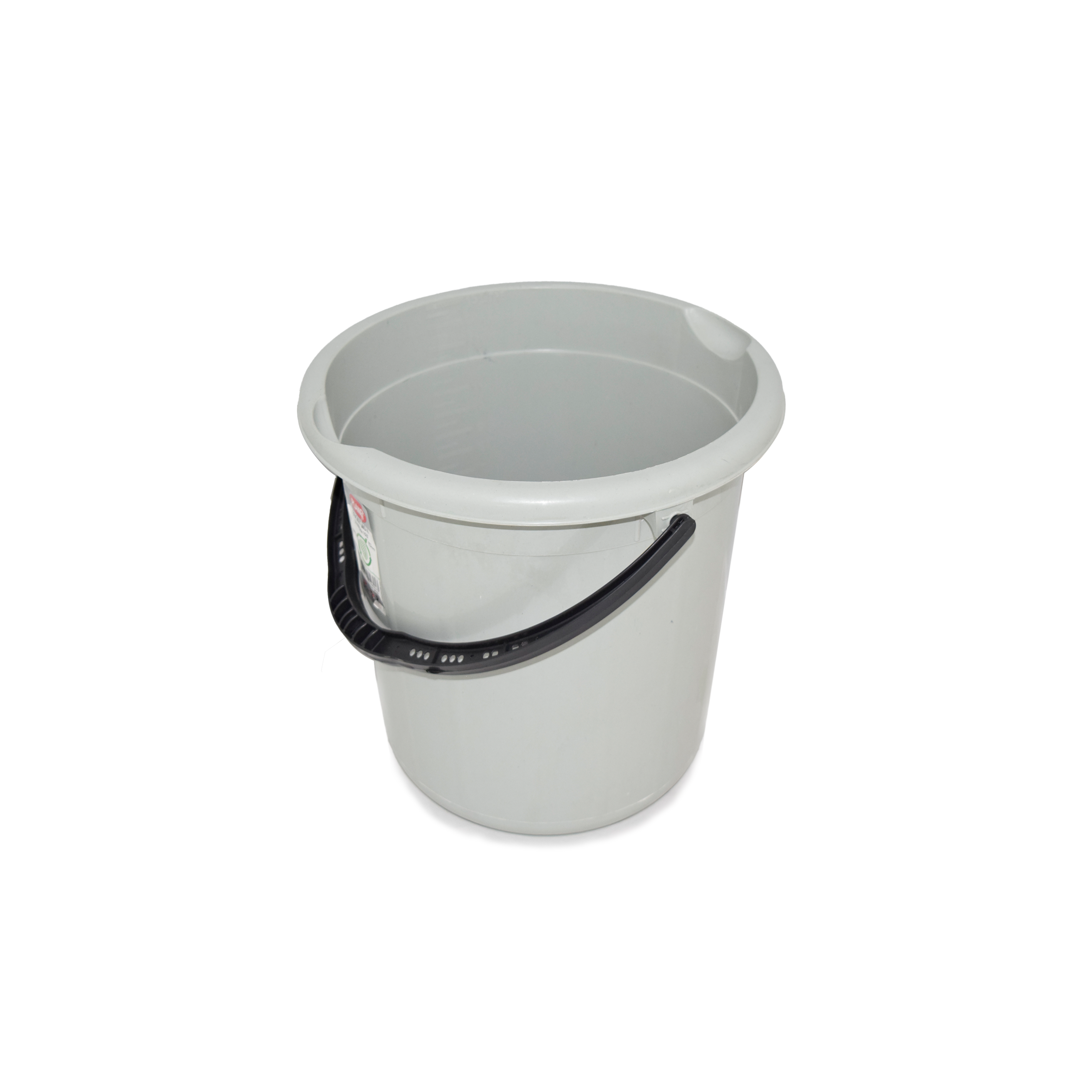 Buy PLASTIC BUCKET | 10 LTR | GRAY from Kaddah Cleaning Equipment in UAE