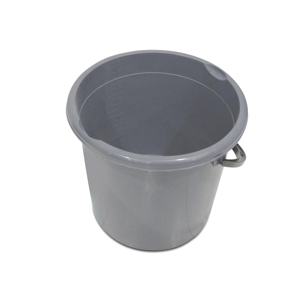 Buy PLASTIC BUCKET | 20 LTR | GREY from Kaddah Cleaning Equipment in UAE