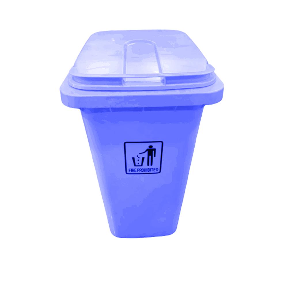 Buy PLASTIC GARBAGE BIN | 240LTR | BLUE from Kaddah Cleaning Equipment in UAE