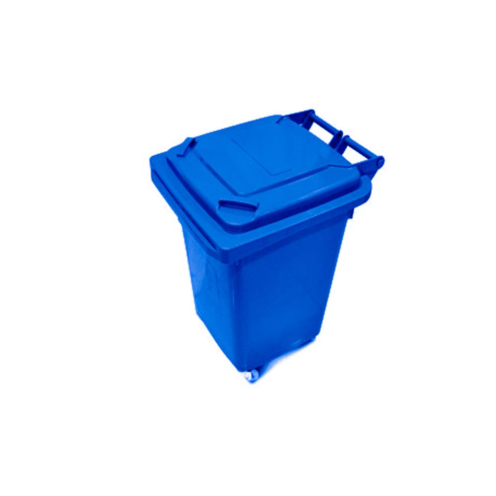 Buy PLASTIC GARBAGE BIN | 70LTR | BLUE from Kaddah Cleaning Equipment in UAE
