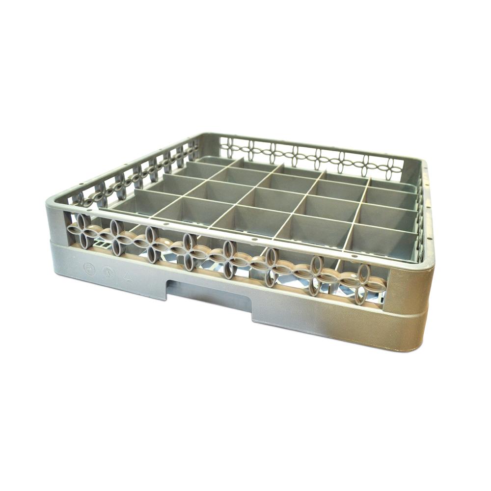 Plastic  Gray 25 Compartment Glass Rack | Gray - Home & Garden in UAE Marketplace