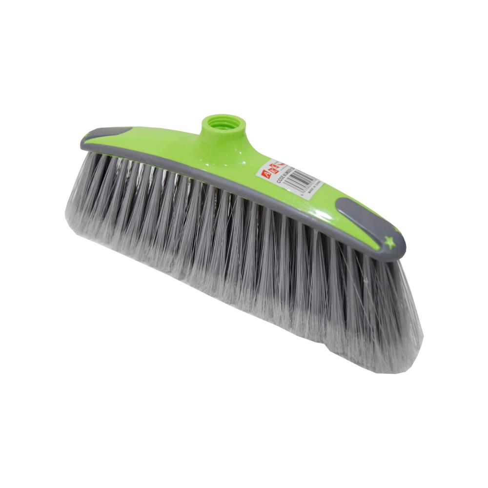 Buy PLASTIC SOFT BROOM WITHOUT STICK GREEN 27 X 5 CM from Kaddah Cleaning Equipment in UAE