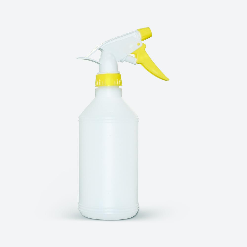 Buy PLASTIC SPRAY BOTTLE | YELLOW | 400 ML from Kaddah Cleaning Equipment in UAE