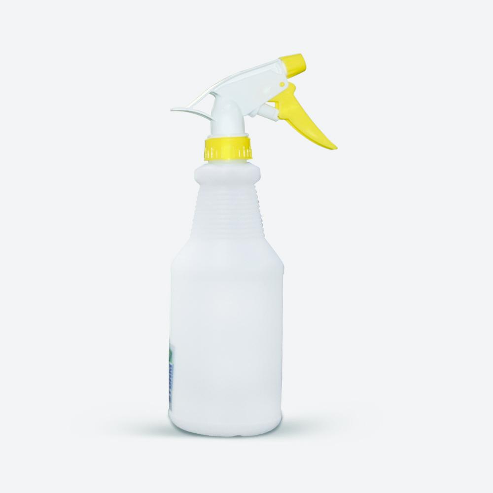 Buy PLASTIC SPRAY BOTTLE | YELLOW | 600 ML from Kaddah Cleaning Equipment in UAE