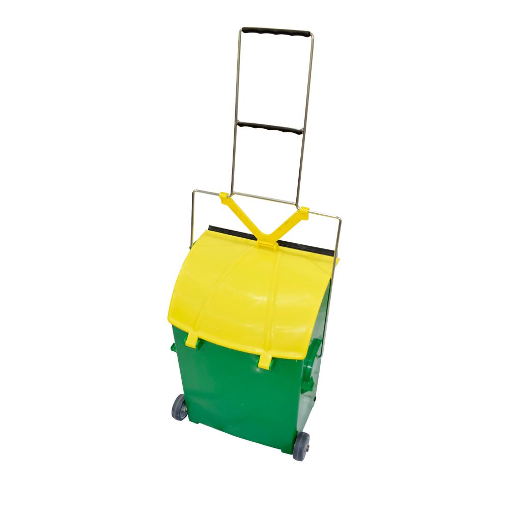 Buy POCKER DUSTPAN WITH TWO WHEELS 15 LITERS from Kaddah Cleaning Equipment in UAE