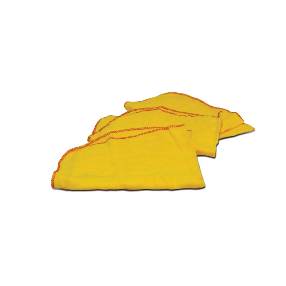 Buy PREMIUM QUALITY YELLOW DUSTER | 44 X 34 CM | 3 PIECES from Kaddah Cleaning Equipment in UAE