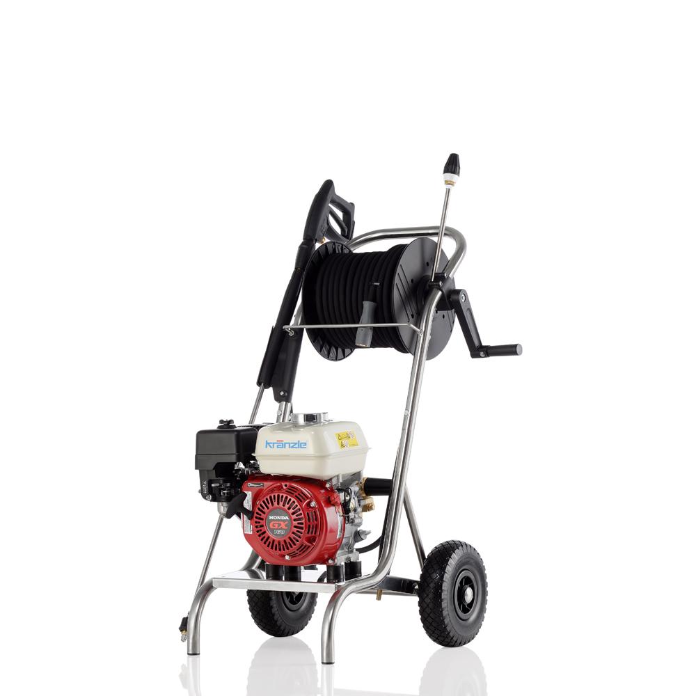 Buy PROFI JET 10/200 WITH HOSE DRUM AND PETROL ENGINE HIGH PRESSURE CLEANERS COLD WATER from Kaddah Cleaning Equipment in UAE