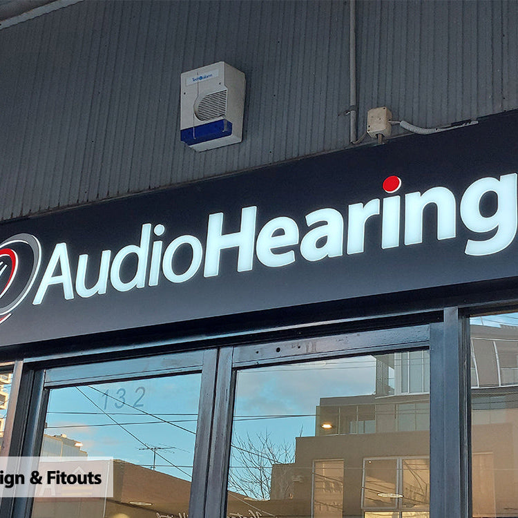 Buy PUSH THROUGH 3D SIGNAGE from Half Price Print in UAE