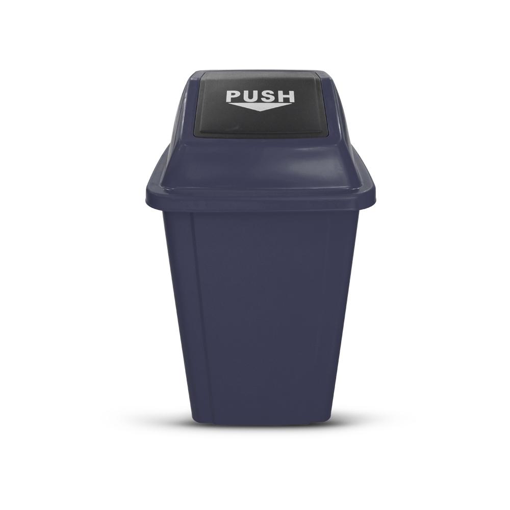 Buy QUADRATE GARBAGE BIN | 60LTR | GRAY from Kaddah Cleaning Equipment in UAE