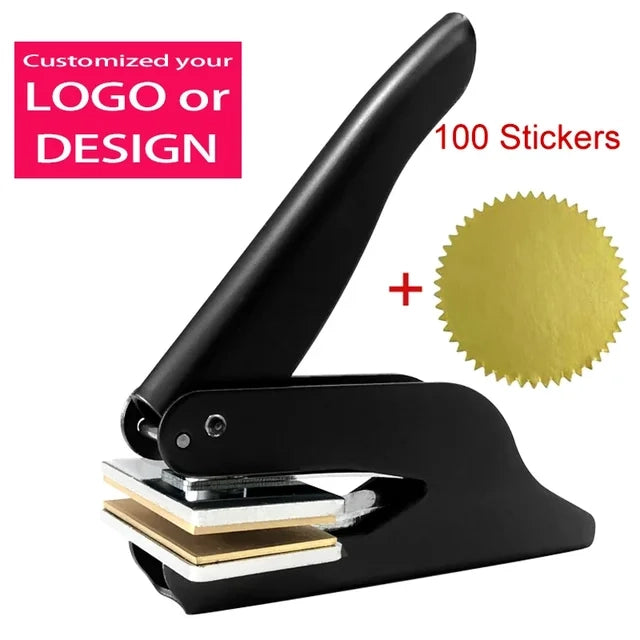 Buy RECTANGULAR-SHAPED EMBOSSING SEAL from Half Price Print in UAE