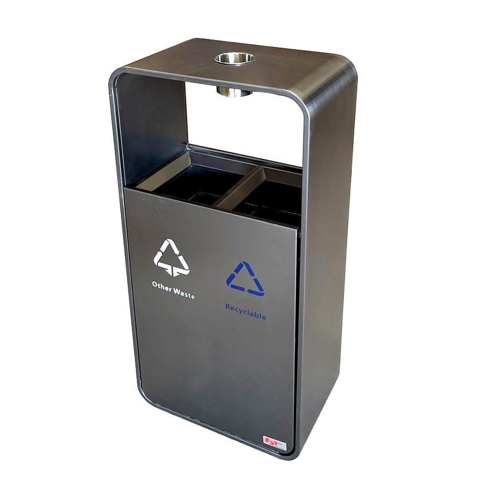 Buy RECYCLE BINS STEEL WITH GALVANIZED INNER 90 L from Kaddah Cleaning Equipment in UAE