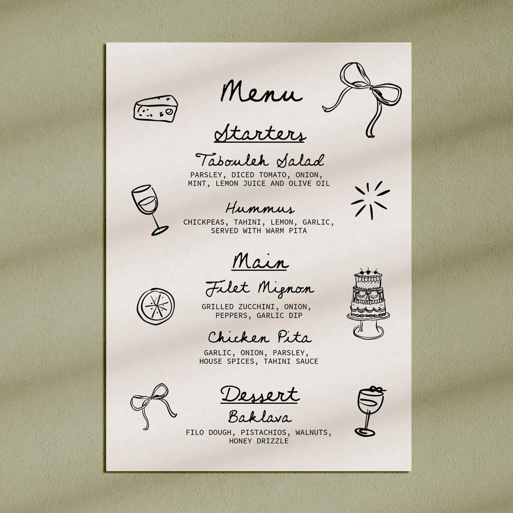 Restaurants Menu Printing in Dubai - Designing and Printing in UAE Marketplace